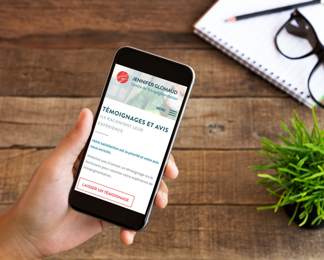 Centre de Tricopigmentation : Un design entièrement responsive